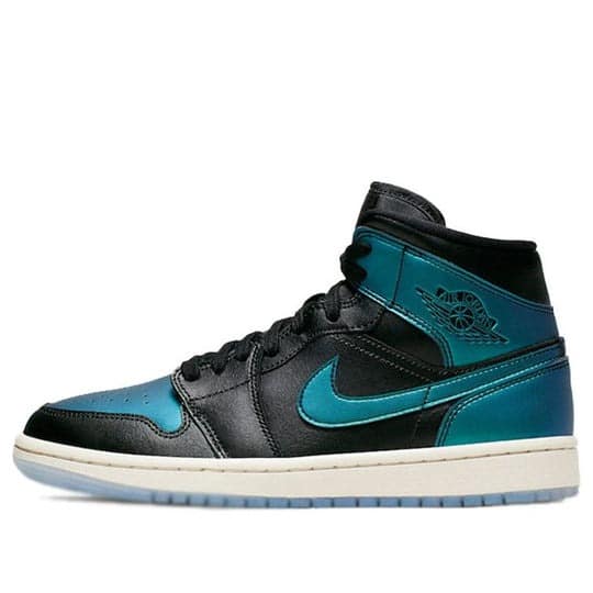 Giày nam Air Jordan 1 Mid ‘Metallic Turquoise’ BQ6472-009