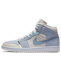 Giày nam Air Jordan 1 Mid SE Light Blue White DA4666-100