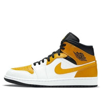 Giày nam Air Jordan 1 Mid ‘University Gold’ 554724-170