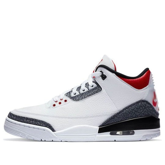 Giày nam Air Jordan 3 Retro Denim SE ‘Fire Red’ CZ6431-100