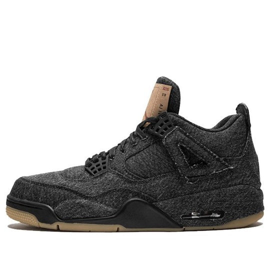 Giày nam Levis x  Air Jordan 4 Black AO2571-001