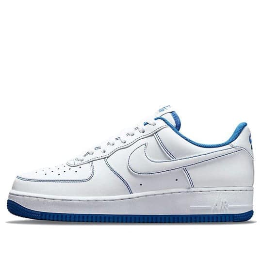 Giày nam Nike Air Force 1 ’07 ‘Contrast Stitch – White Game Royal’ CV1724-101