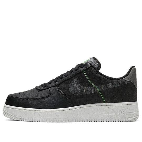 Giày nam Nike Air Force 1 ’07 LV8 ‘Recycled Wool Pack – Black Electric Green’ CV1698-001