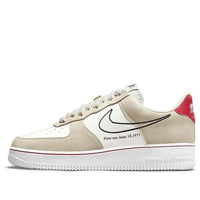 Giày nam Nike Air Force 1 Low First Use Light Sail Red DB3597-100