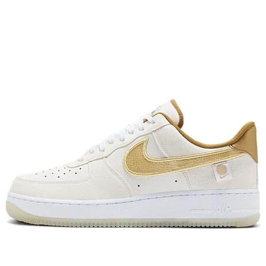 Giày nam Nike Air Force 1 Low Worldwide Katakana Gold DA1343-170