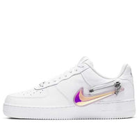Giày nam Nike Air Force 1 Zip-On Swoosh White CW6558-100