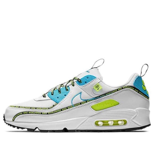 Giày nam Nike Air Max 90 SE ‘Worldwide Pack – Blue Fury Volt’ CZ6419-100