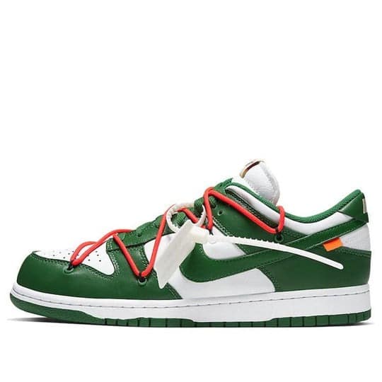 Giày nam Nike Off White x Dunk Low ‘Pine Green’ CT0856-100
