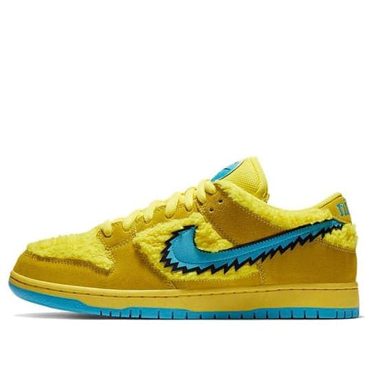 Giày nam Nike SB Dunk Low Grateful Dead Bears Opti Yellow CJ5378-700