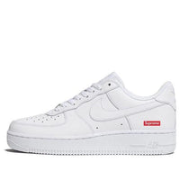 Giày nam Supreme x Nike Air Force 1 Low White CU9225-100