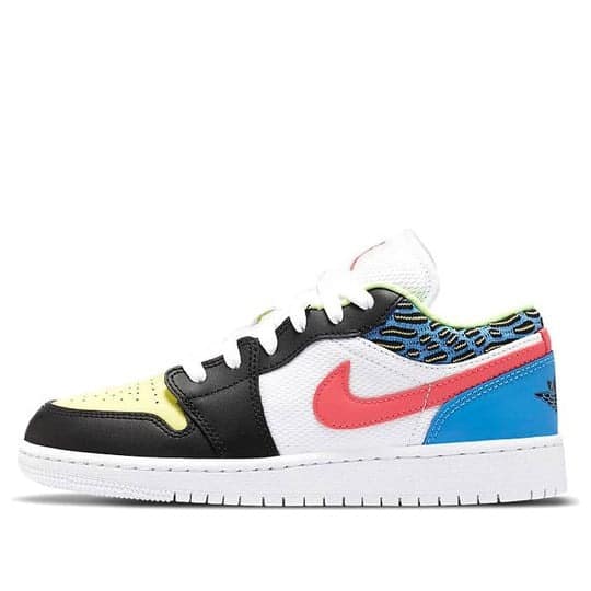 Giày nữ Air Jordan 1 Low ‘Funky Patterns’ (GS) DH5927-006