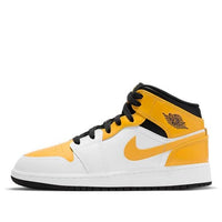Giày nữ Air Jordan 1 Mid ‘University Gold’ (GS)554725-170