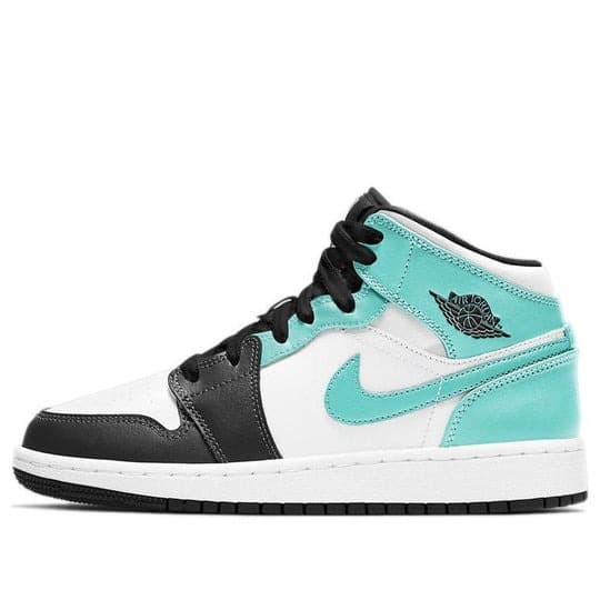 Giày nữ  Air Jordan 1 Mid Igloo Island Green 554725-132