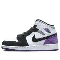 Giày nữ Air Jordan 1 Mid SE ‘Varsity Purple’ (GS) BQ6931-105