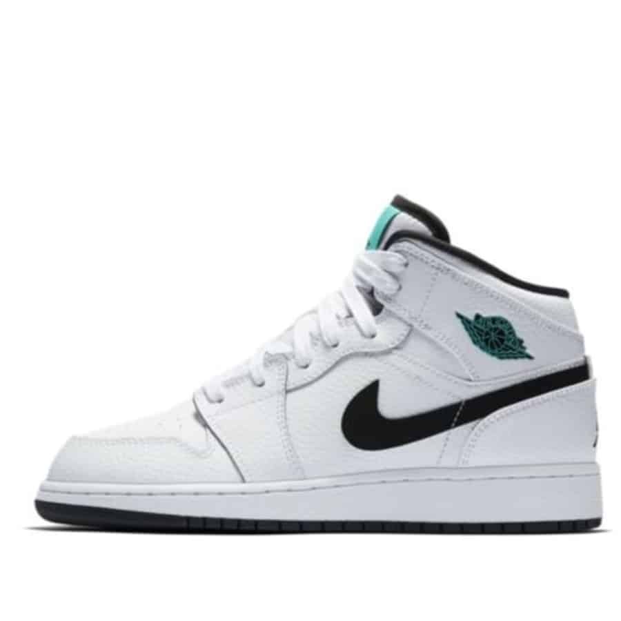 Giày nữ Air Jordan 1 Retro Mid ‘Hyper Jade’ (GS) 554725-122