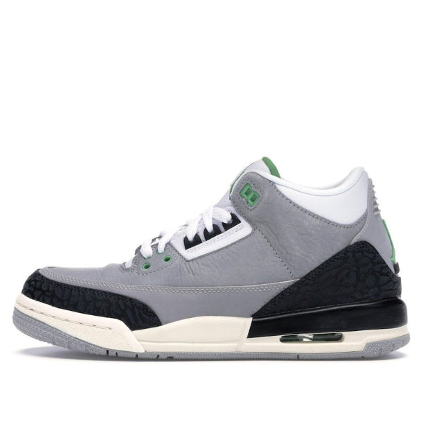 Giày nữ Air Jordan 3 Retro ‘Chlorophyll’ (GS) 398614-006