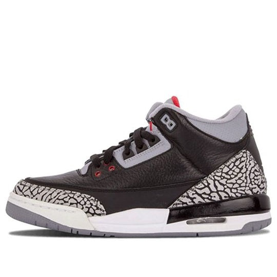 Giày nữ Air Jordan 3 Retro OG BG ‘Black Cement’ 2018 854261-001