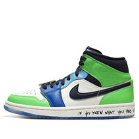 Giày nữ Melody Ehsani x Air Jordan 1 Mid Fearless CQ7629-100