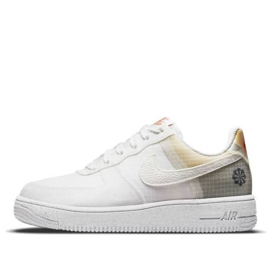 Giày nữ Nike Air Force 1 Crater ‘White Orange’ (GS) DH4339-100