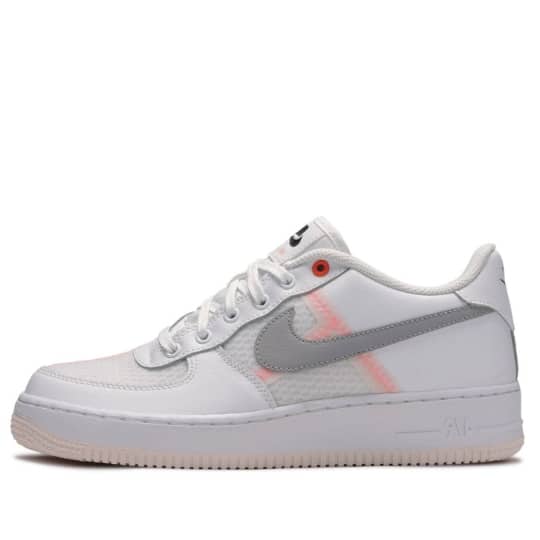Giày nữ Nike Air Force 1 LV8 1 ‘White Hyper Crimson’ (GS) AV0743-100