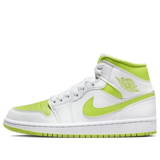 Giày nữ Nike Air Jordan 1 Mid ‘White Lime’ BQ6472-131