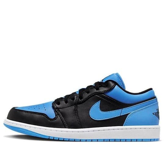 Giày Air Jordan 1 Low ‘Black University Blue’ 553558-041