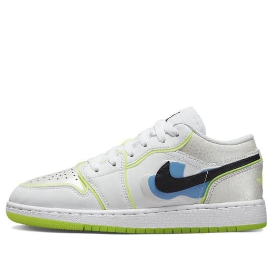 Giày Air Jordan 1 Low ‘Warped Swoosh’ (GS) DV1324-117