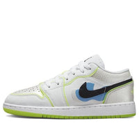 Giày Air Jordan 1 Low ‘Warped Swoosh’ (GS) DV1324-117