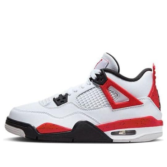Giày Air Jordan 4 Retro ‘Red Cement’ (GS) 408452-161