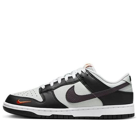 Giày Nike Dunk Low ‘Black Total Orange Mini Swoosh’ FN7808-001