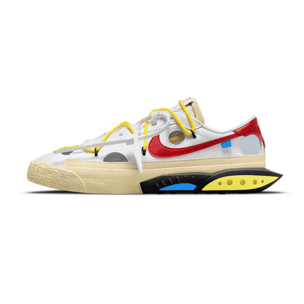 Giày Off-White X Nike Blazer Low ‘White University Red’ DH7863-100