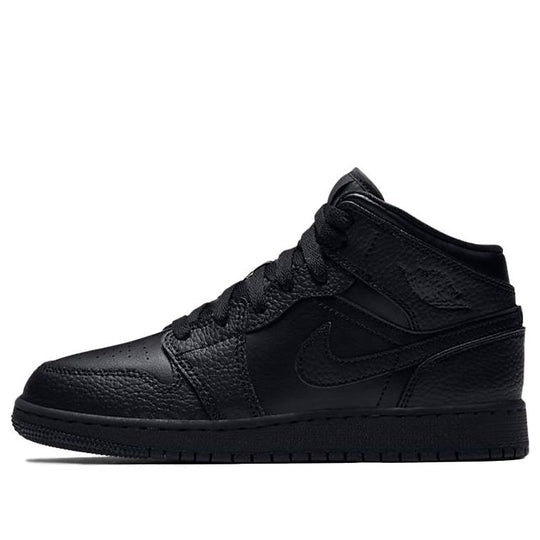 Giày Air Jordan 1 Mid ‘Triple Black’ 2020 554725-091