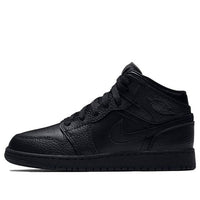 Giày Air Jordan 1 Mid ‘Triple Black’ 2020 554725-091