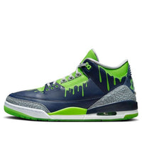 Giày Air Jordan 3 Retro x Doernbecher XIX ‘Navy Green’ FZ3030-919