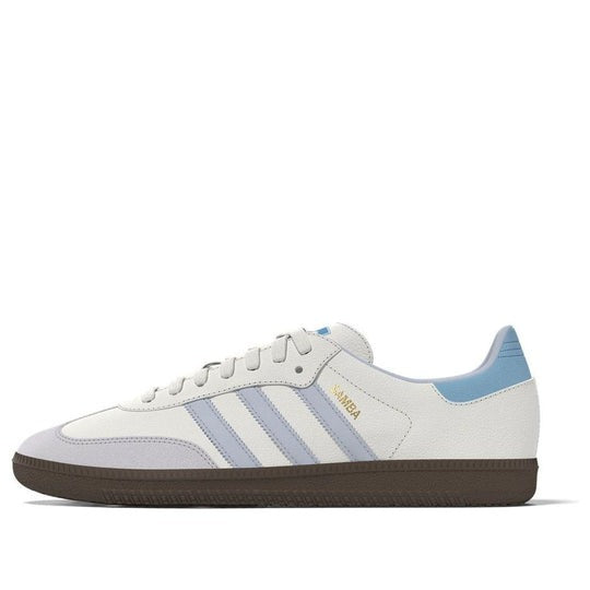 Giày Adidas Samba OG ‘White Halo Blue Gum’ ID2055