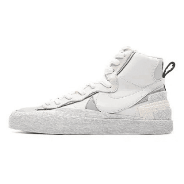 Giày nam Nike Sacai x Blazer Mid ‘White Grey’ BV0072-100